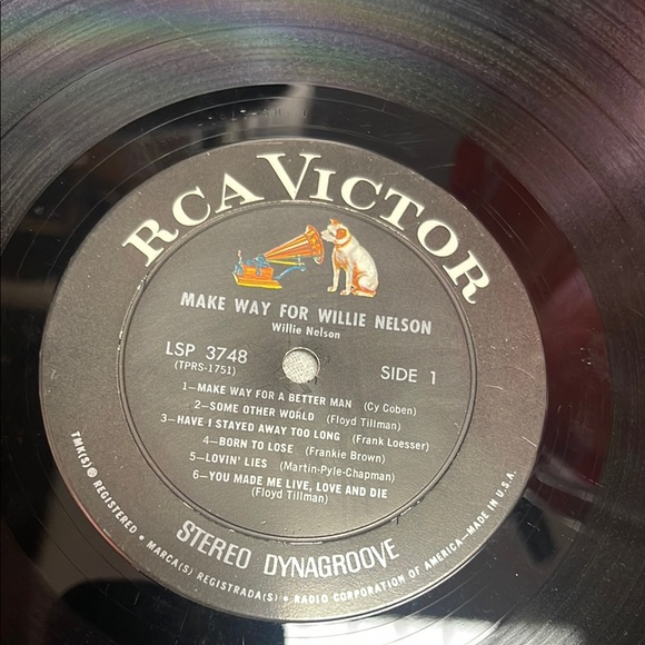 1967 Make Way For Willie Nelson Vinyl Record Album 12 inch LP - Picture 3 of 6